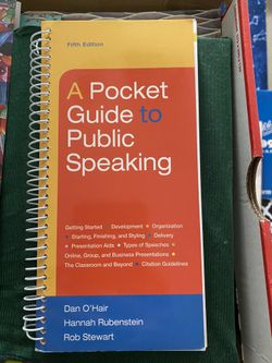 A Pocket Guide To Public Speaking