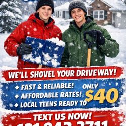 Fast Driveway, Shovel Good, And Quick