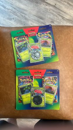2 Pokémon blister pack 2 sealed products