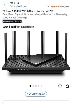 TP-Link Archer AX73 AX5400 WiFi 6 Router
