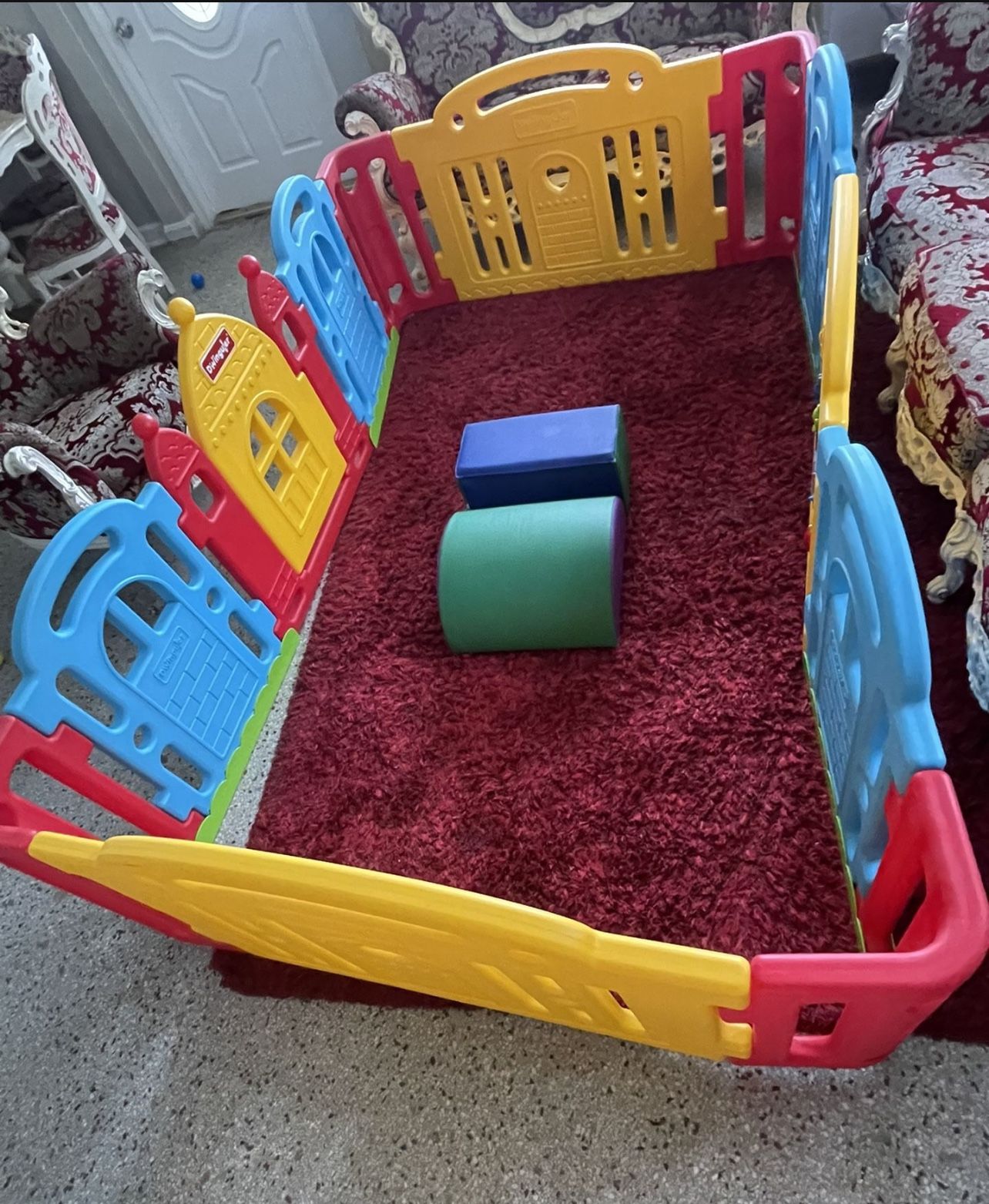 Baby Playpen Whit Soft Play 