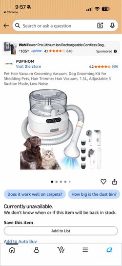 All in One Pet Grooming Kit