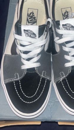 Vans Sk8-Low Black Grey Sneaker Left