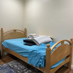 Wooden Twin Bunk Beds