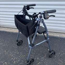 Rollator Walker With Brakes And Knee Rest Originally $339