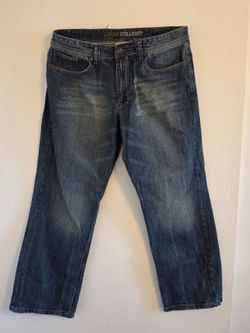 Urban Up Loose Straight Men's Denim Jeans