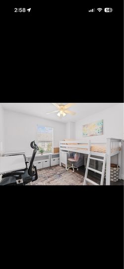 Max and Lily loft bed