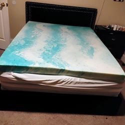 Full Size Adjustable Platform Bed With Bottom Drawers