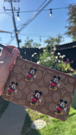 Mickey Coach Wristlet ( Limited Edition )