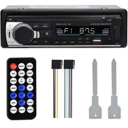 Single Din in Dash Car Radio MP3 Player, USB AM FM Radio Receiver, Dual USB Car Mounted FM Radio Bluetooth Hands Free Call L