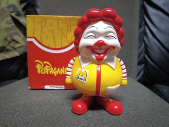 4" Autographed Ron English Popaganda Mc Supersized
