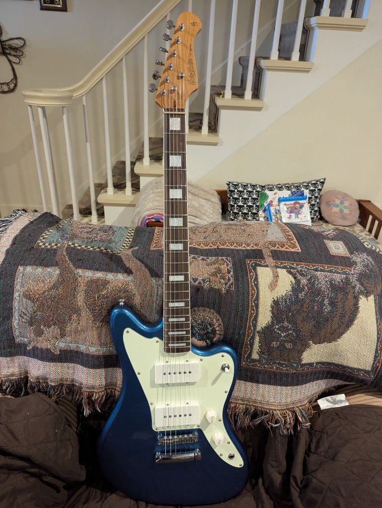 Jazzmaster Harley Benton JA60 W/Fender Pickups Electric Guitar Brand New
