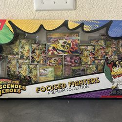 Ascended Heroes Focused Fighters Premium Collection (Sam's Club)