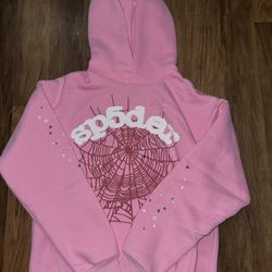 Sp5der Pink Hoodie V2 Size Small 💖🕷️