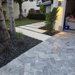Marble Pavers, Artificial Turf, Concrete 