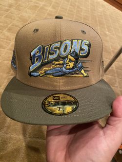 Buffalo Bisons Lids Exclusive Lamar Valley Size 7 1/2
