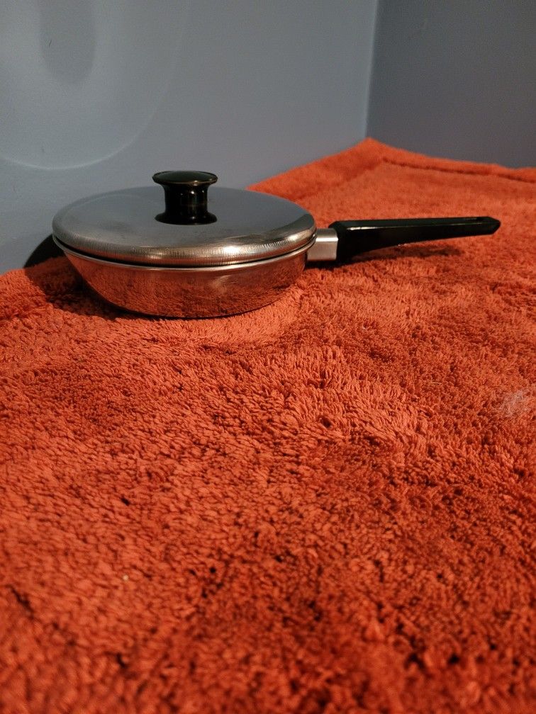 Stainless Steel Fry Pan With Lid 