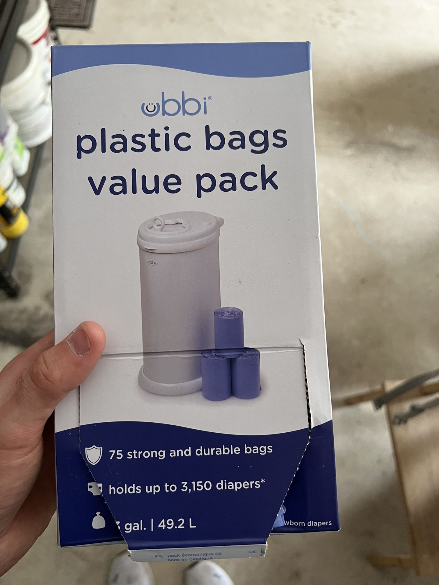 Ubbi Plastic Bags For Diaper Pail