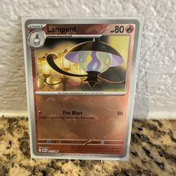 Lampent (Poke Ball Pattern) 017/086 Sv: White Flare Holo