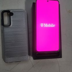 Samsung galaxy S21 5G 128 GB T-MOBILE BY METRO PC. WORK VERY WELL GOOD CONDITION 
