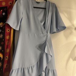 Top Shop Pastel Blue Dress Size 2