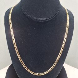 24" DBL CURB CHAIN 14K YG / 20.1G