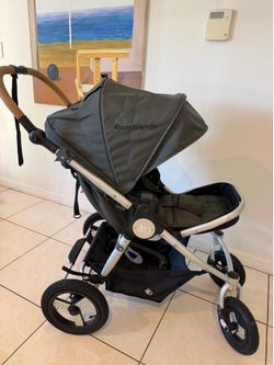 Bumbleride Era All-Terrain Stroller – Dawn Grey - Great Condition