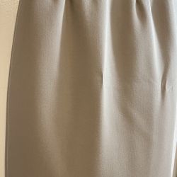 Anna Tijan Kenar Tan Short Skirt