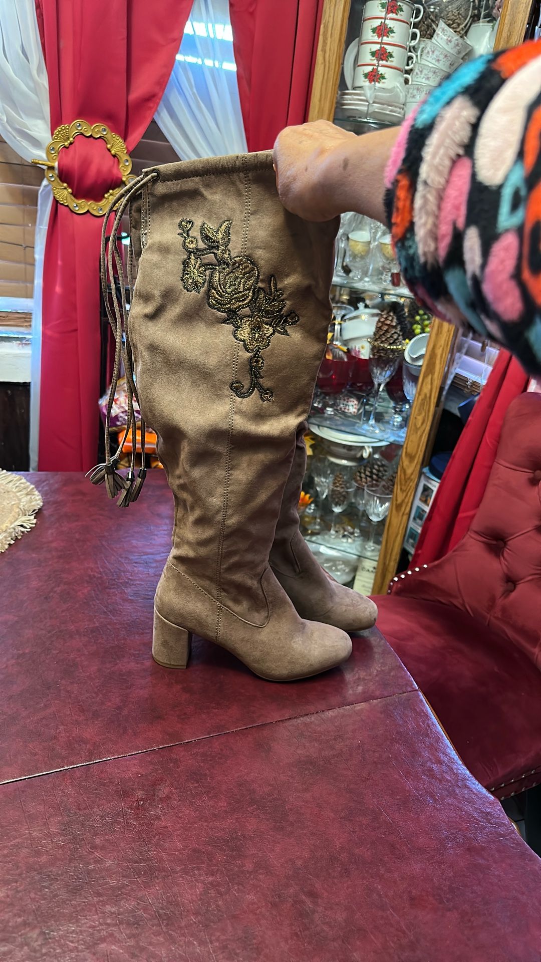 Boats De Gamusa Color Cafe Clarito $10 #7