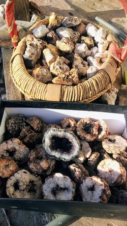 Geodes, Crystals, Fosssils