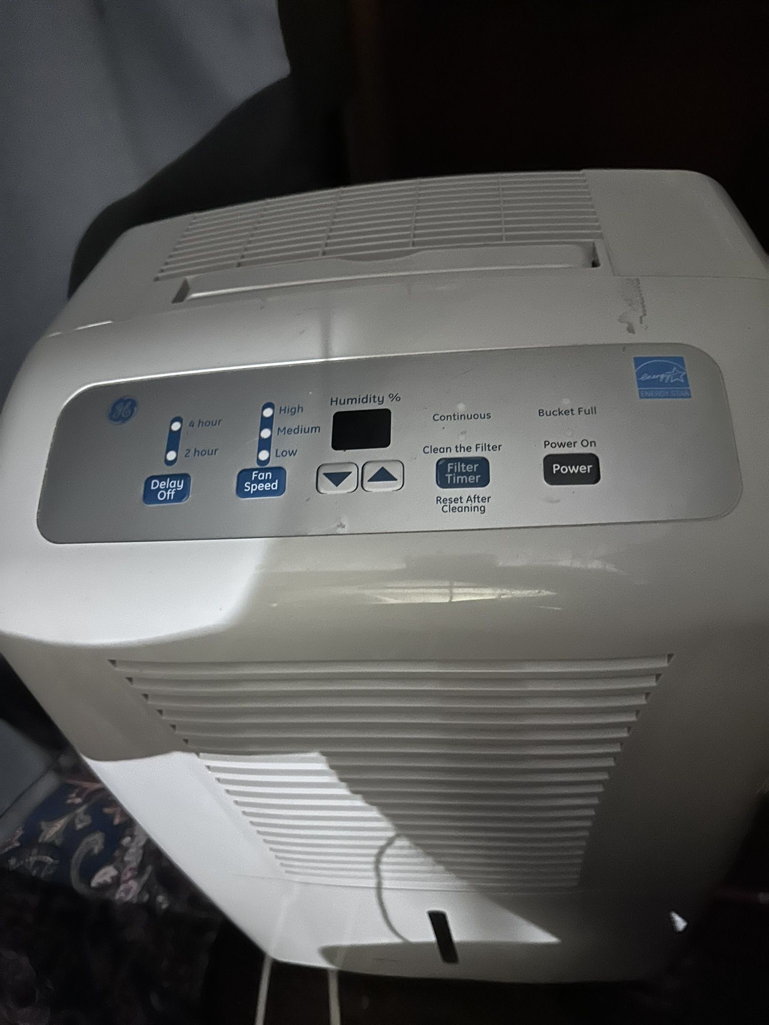 50 Pint GE Dehumidifier