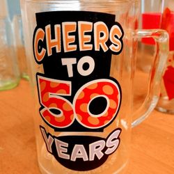 50th Birthday Stein