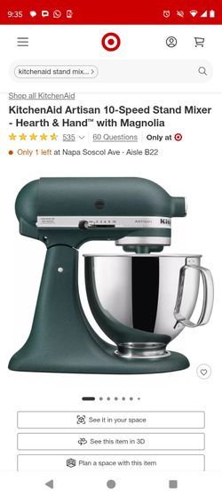 KitchenAid 10speed Stand Mixer 