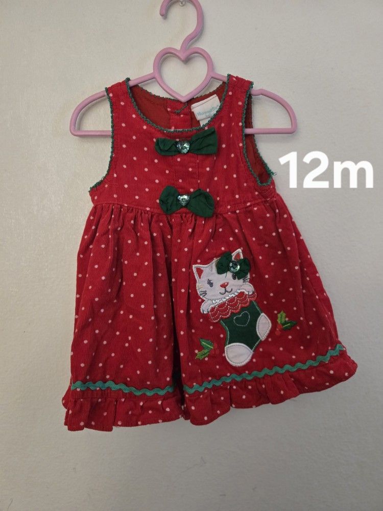 Vestido Christmas. $5