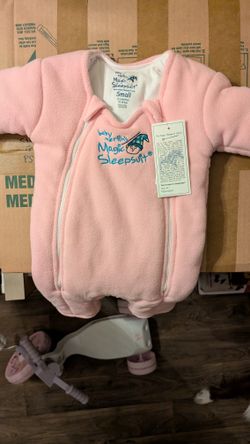 Baby Merlin Magic Sleepsuit Tag On