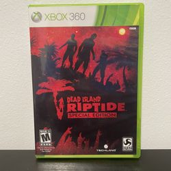 Dead Island Riptide Special Edition Xbox 360 Like New CIB w/ Manual Zombie Game
