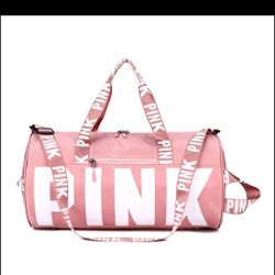 Pink Duffle Bag