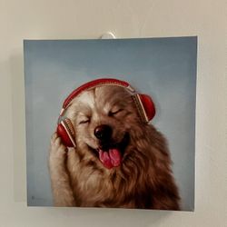 Dog on Canvas 
