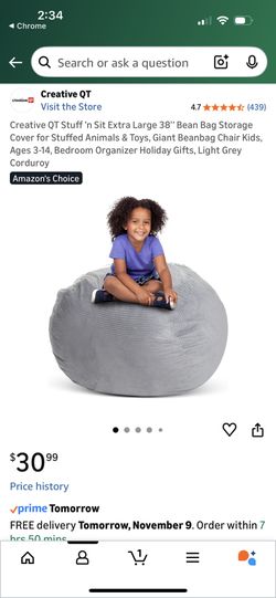 Bean Bag Storage cover -Creative QT 