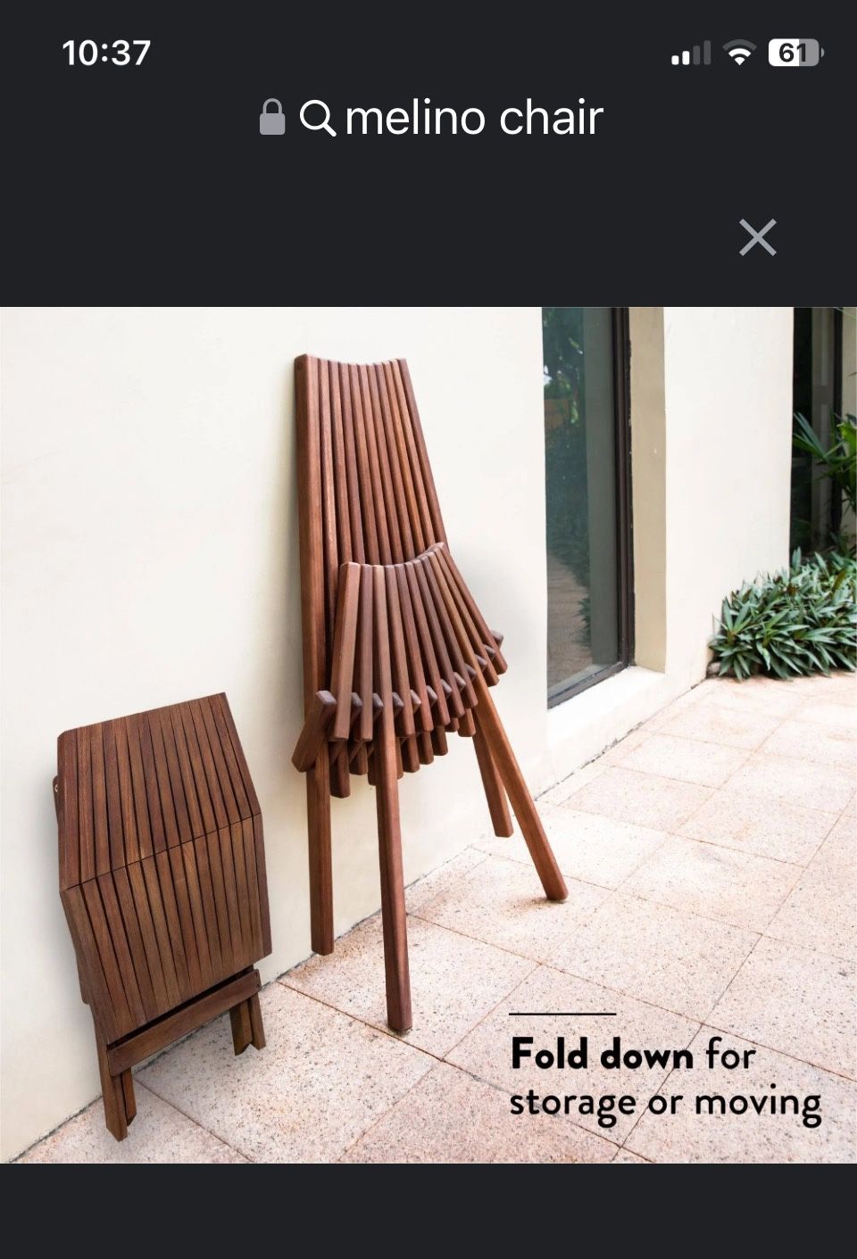 Melino Folding Chair for Sale in San Diego, CA OfferUp