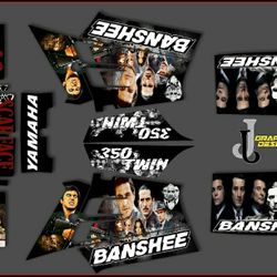Yamaha Banshee Graphic Kit 