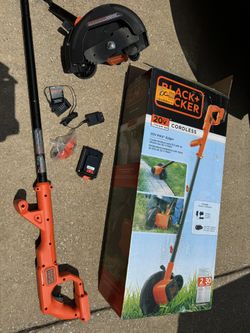Black + Decker 20v Max Edger Kit 