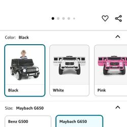 Mayback mercedes electric Power Wheel 