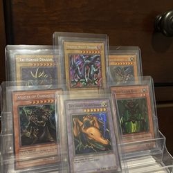 Old School Yugioh Holographic Lot