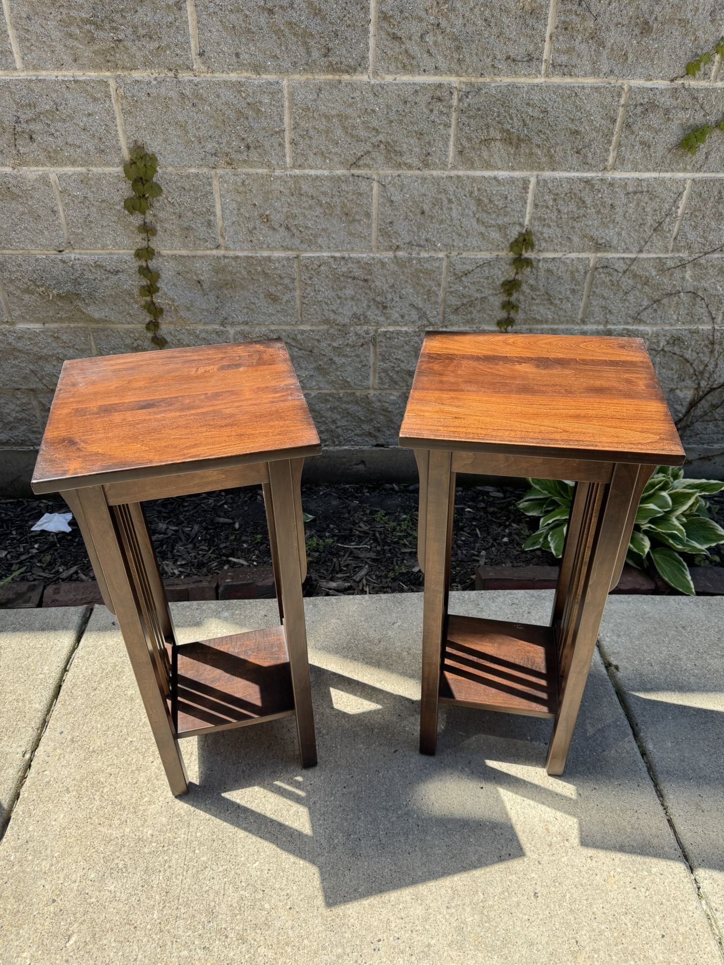Prairie Style End Tables