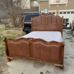 Queen Sleigh Bed