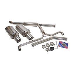 Rev9 CB-031 Cat-back FlowMaxx Stainless Dual Exhaust Kit System For Honda Accord Sedan L4-2.4L 2013-17