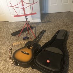 Children’s Guitar fender acoustic CP-100 Parlor VSB