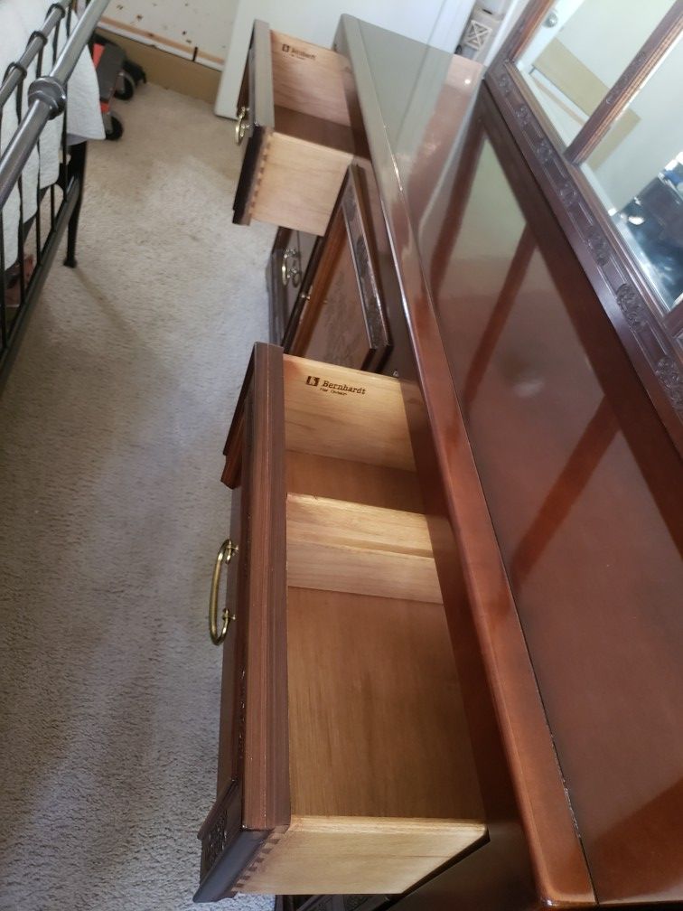 Bernhardt dresser with mirror