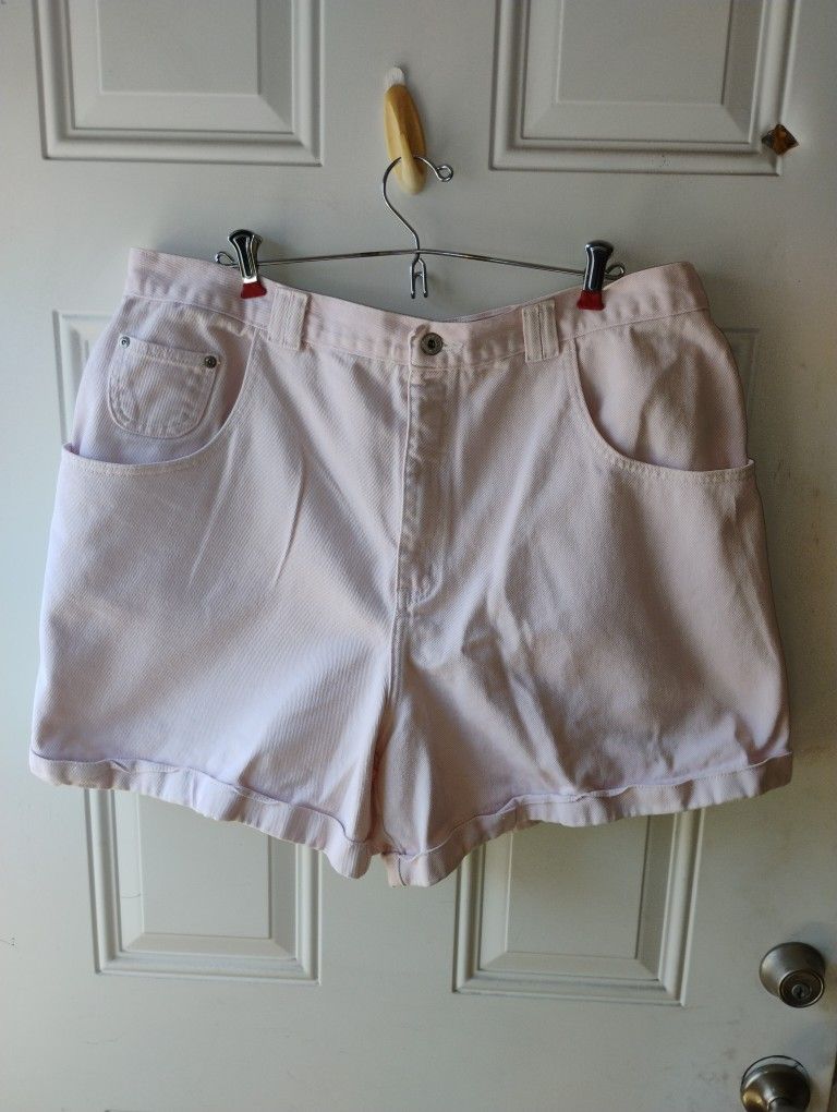 L.A. Blues High Waist Pink Shorts Relaxed Fit